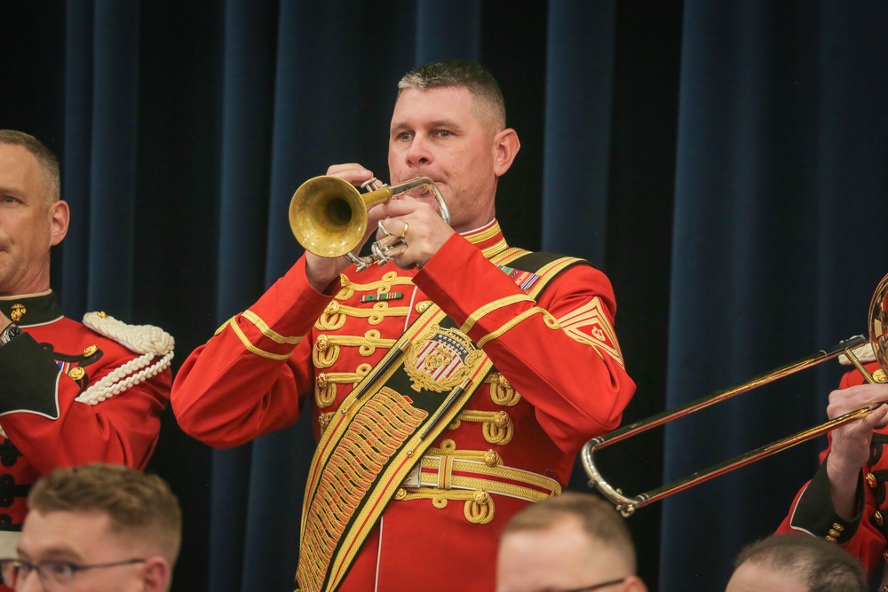 Marine Band Drum Major Relief &amp; Appointment Ceremony