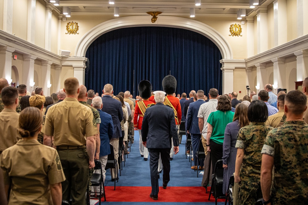 Marine Band Drum Major Relief &amp; Appointment Ceremony