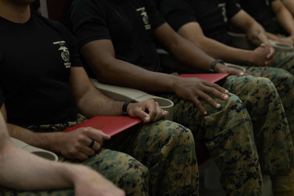 Martial Arts Instructors Course 64-25 Graduation