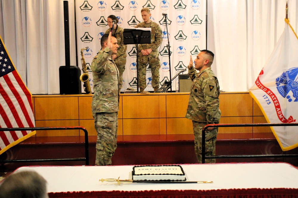 Fort McCoy observes Army Reserve’s 117th birthday with a special celebration