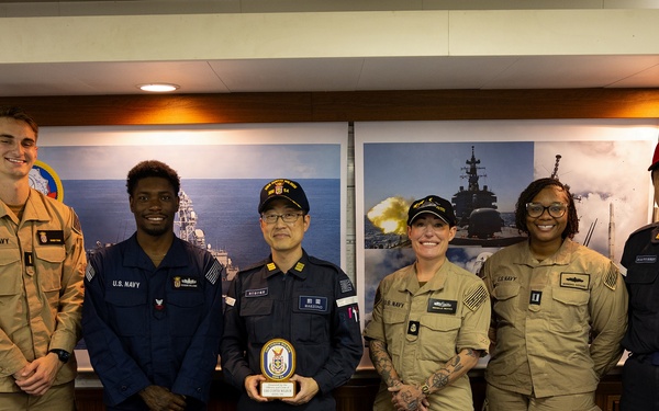 USS Curtis Wilbur (DDG 54) Conducts Bilateral Operations With JS Ariake (DD-109)