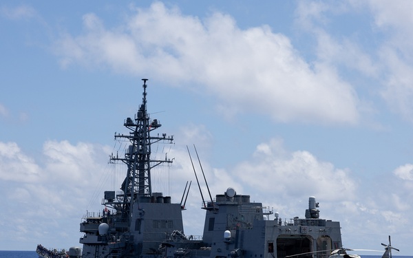 USS Curtis Wilbur (DDG 54) Conducts Bilateral Operations With JS Ariake (DD-109)