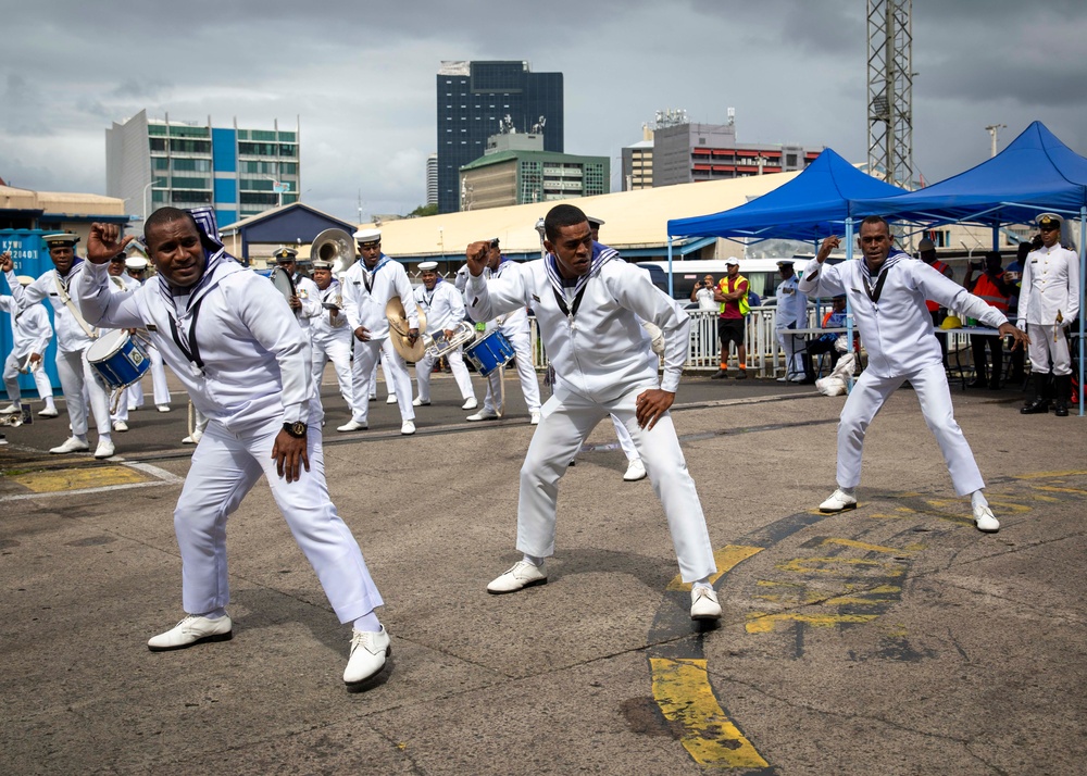 Blue Ridge Arrives in Fiji