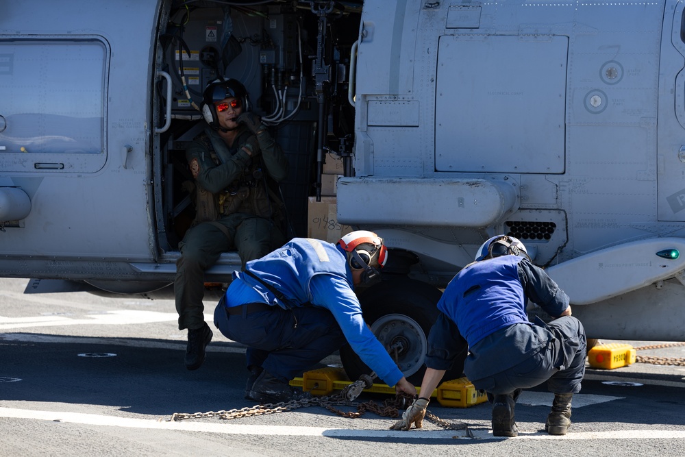 Curtis Wilbur Conducts Flight Operations