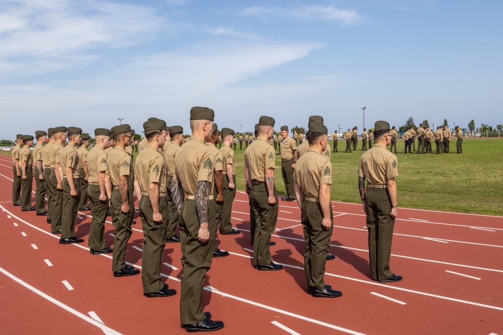 3rd Maintenance Battalion Conducts Uniform Inspection