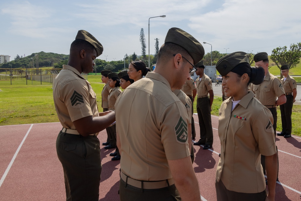 3rd Maintenance Battalion Conducts Uniform Inspection