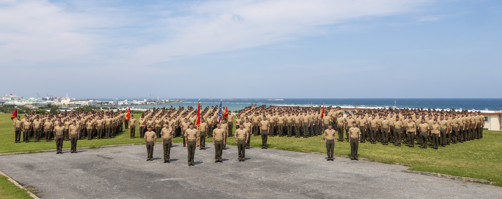 3rd Maintenance Battalion Conducts Uniform Inspection