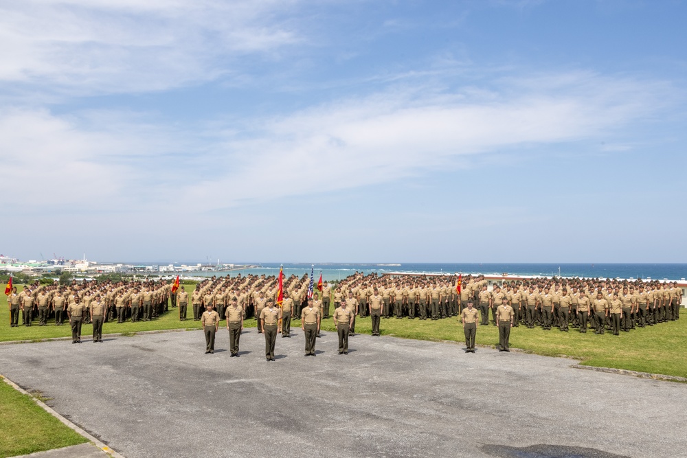 3rd Maintenance Battalion Conducts Uniform Inspection