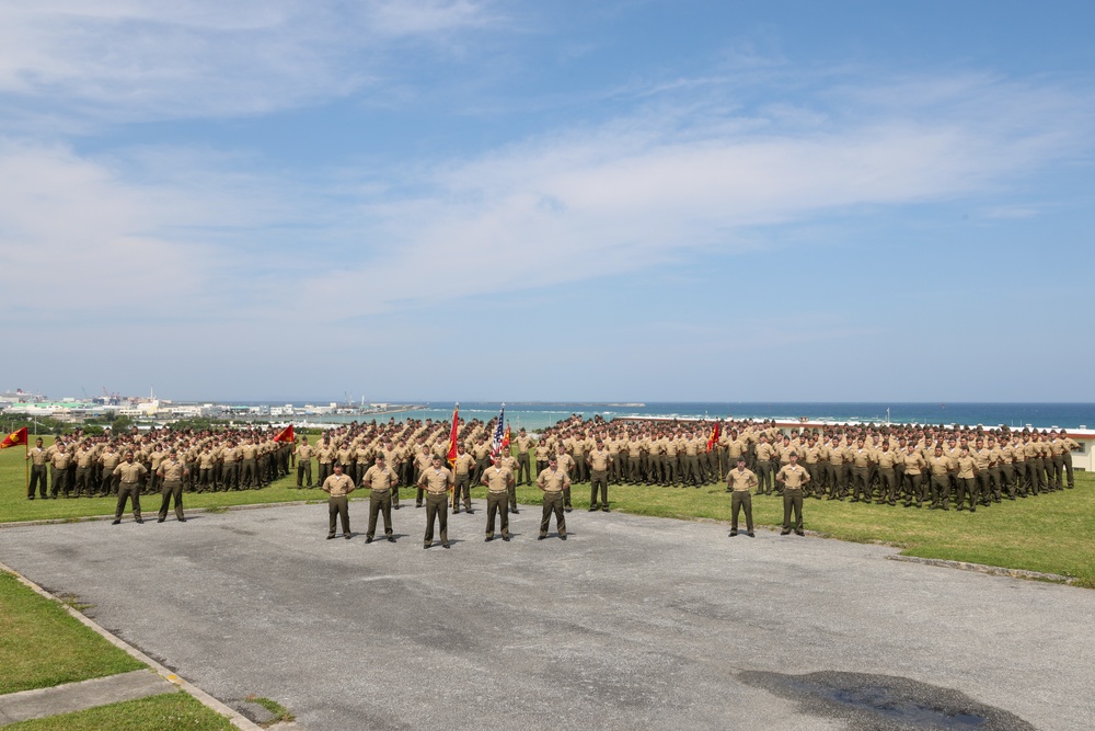 3rd Maintenance Battalion Conducts Uniform Inspection