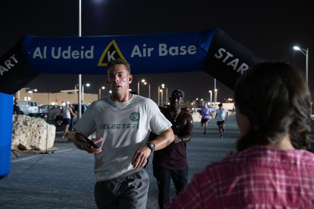 RAF Falcons Launch 5k Run, brings competition to the AOR