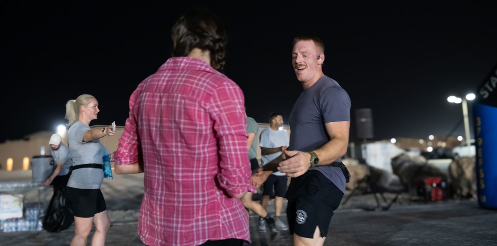 RAF Falcons Launch 5k Run, brings competition to the AOR