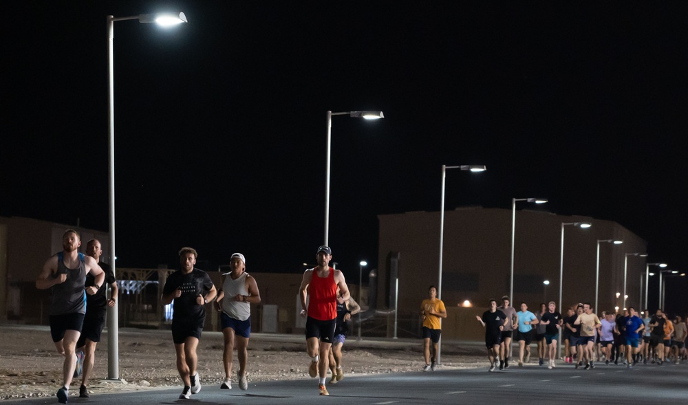 RAF Falcons Launch 5k Run, brings competition to the AOR