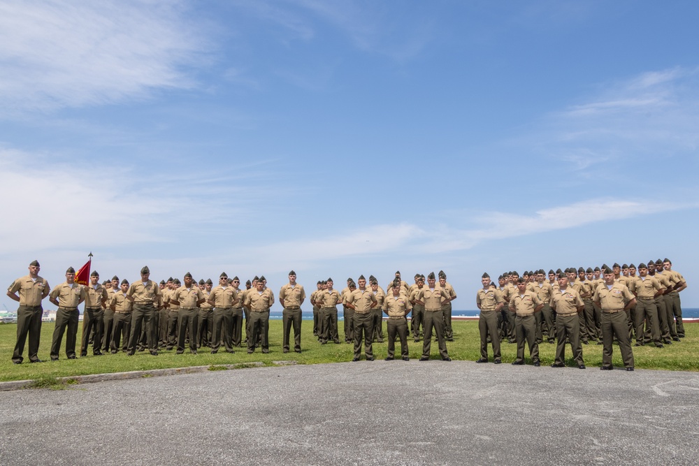 3rd Maintenance Battalion Conducts Uniform Inspection
