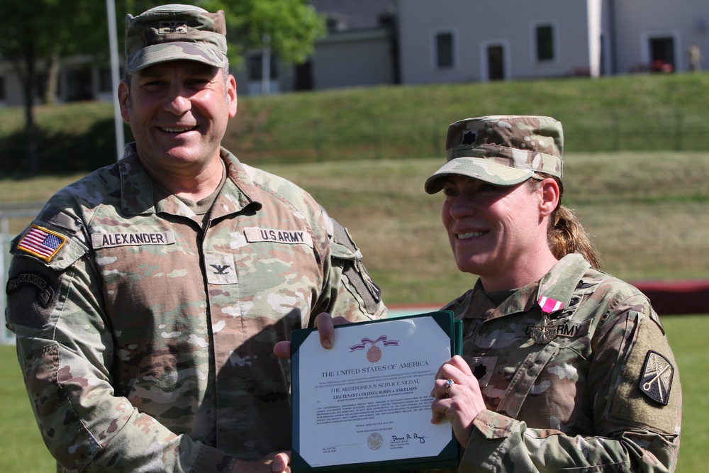 95th Combat Sustainment Support Battalion Change of Command