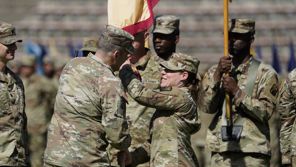 95th Combat Sustainment Support Battalion Change of Command