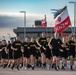 U.S. Army Soldiers run during Pacific Victors Readiness Day during a Battalion Run- Eighth Army
