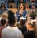 Dallas Cowboys Cheerleaders visit USAG Rheinland-Pfalz to celebrate Month of the Military Child