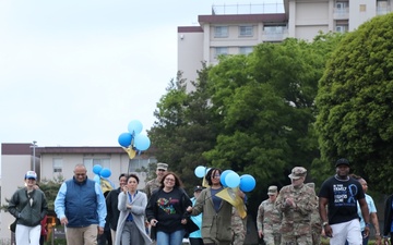 USAG Japan team unites to raise awareness of Child Abuse Prevention Month