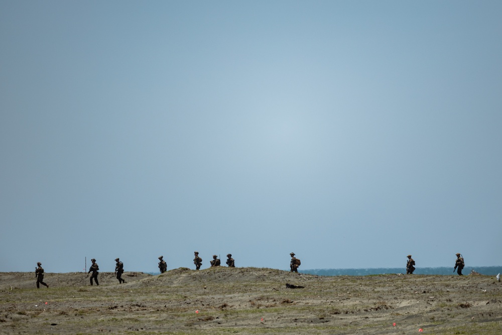 Balikatan 25: 3d LCT and 25th ID Conducts Rehearsal for counter-landing live-fire event with AFP