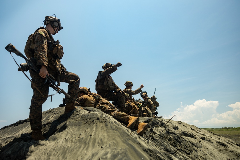 Balikatan 25: 3d LCT and 25th ID Conducts Rehearsal for counter-landing live-fire event with AFP