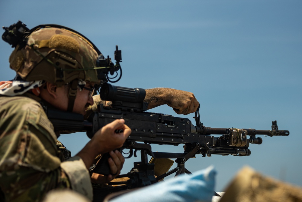 Balikatan 25: 3d LCT and 25th ID Conducts Rehearsal for counter-landing live-fire event with AFP