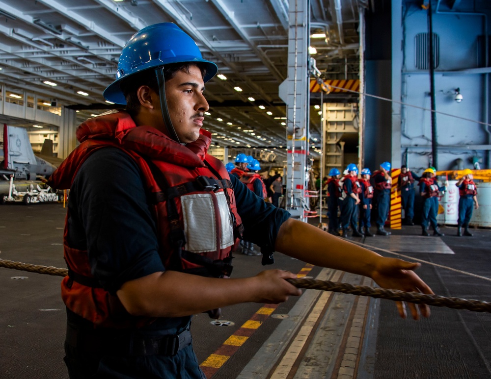 Vinson’s Deployment