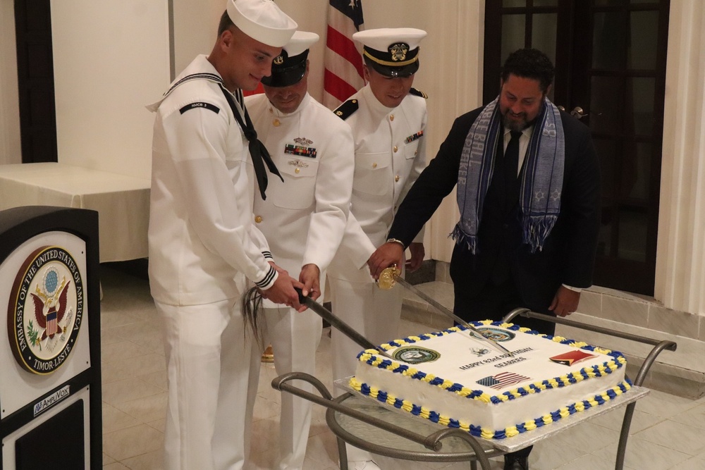 NMCB 3 Timor Leste Seabee Ball