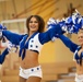 Dallas Cowboys Cheerleaders visit USAG Rheinland-Pfalz to celebrate Month of the Military Child