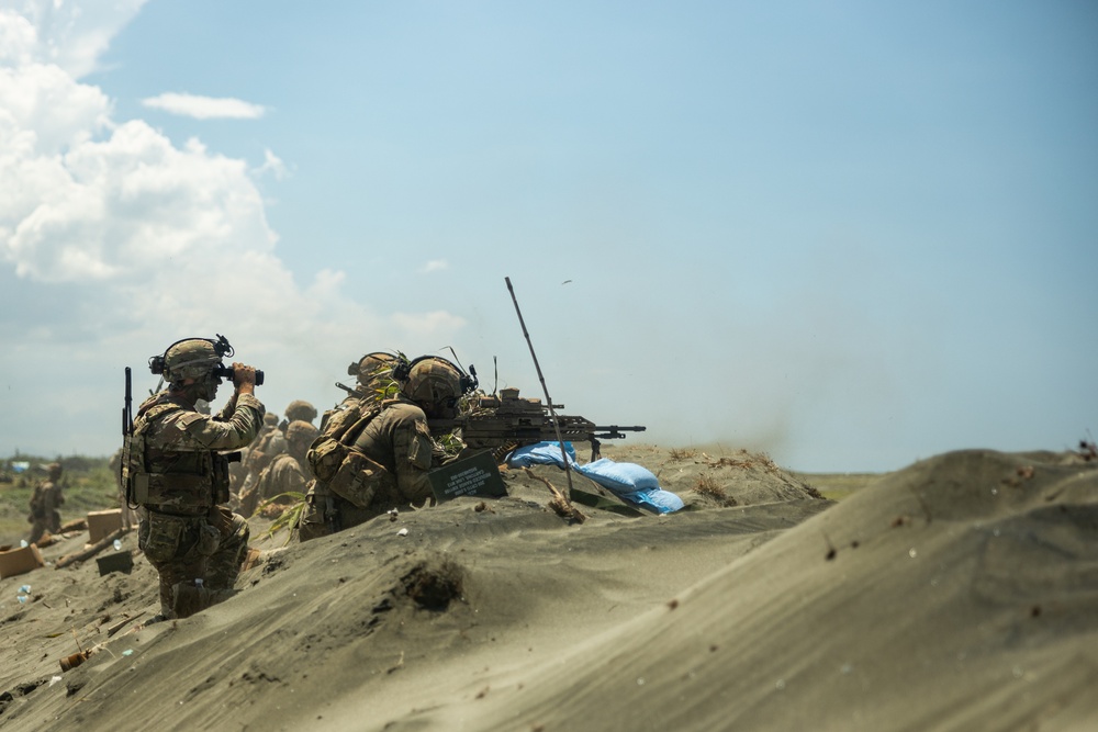 Balikatan 25: 3d LCT and 25th ID Conduct Counter Landing Live Fire Event with AFP