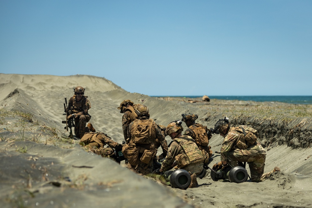 Balikatan 25: 3d LCT and 25th ID Conduct Counter Landing Live Fire Event with AFP