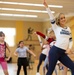 Dallas Cowboys Cheerleaders visit USAG Rheinland-Pfalz to celebrate Month of the Military Child