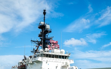 Coast Guard Cutter Kimball returns home after 84-day, counter-drug patrol in Eastern Pacific Ocean