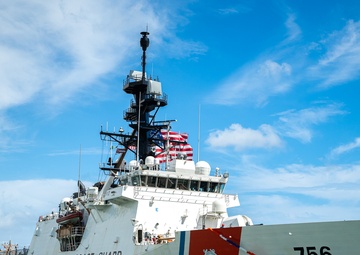 Coast Guard Cutter Kimball returns home after 84-day, counter-drug patrol in Eastern Pacific Ocean