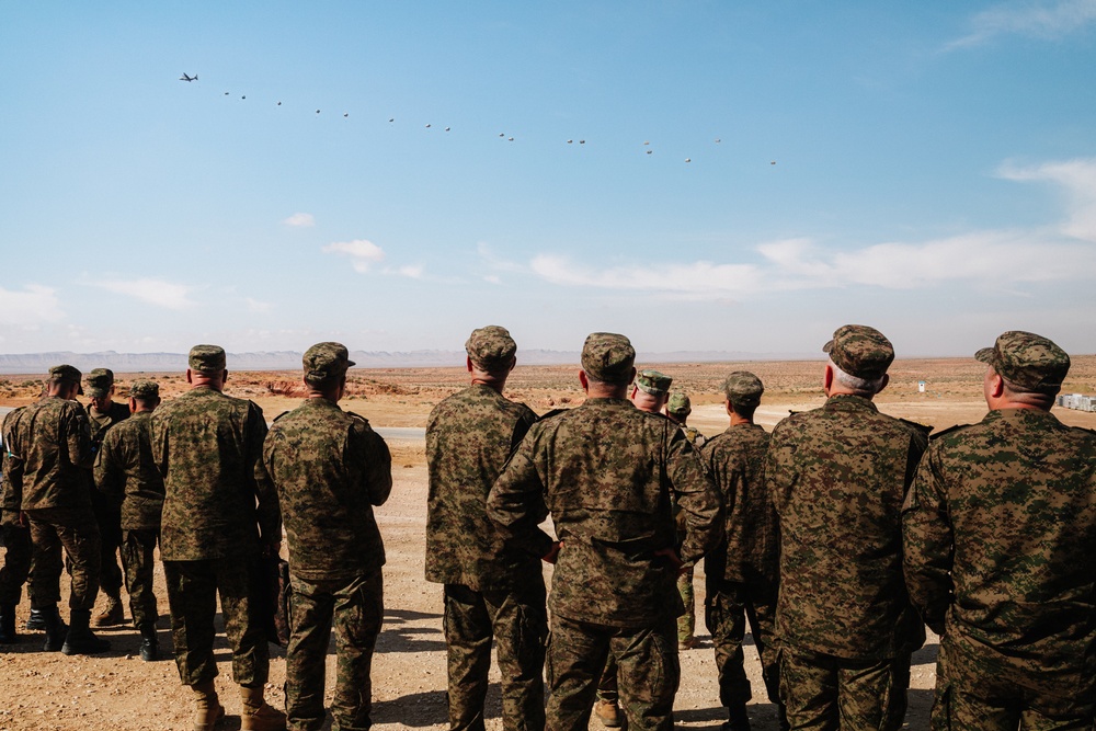 Multinational forces demonstrate capabilities at African Lion 2025