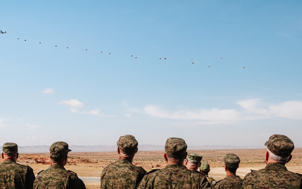 Multinational forces demonstrate capabilities at African Lion 2025