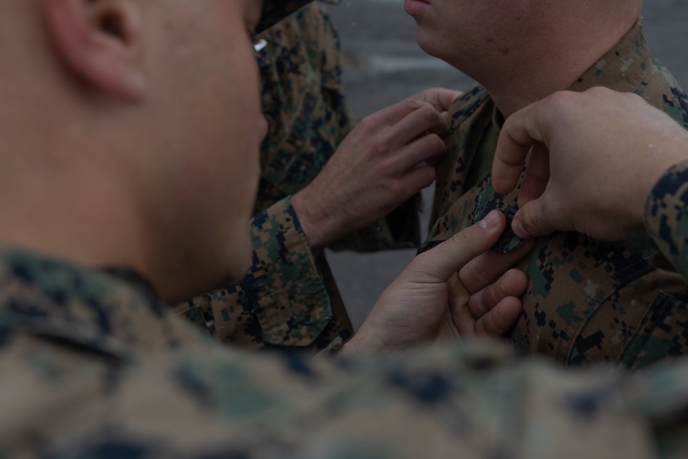 Swift Response 25 | Sgt. Austin Bradley’s Meritorious Promotion