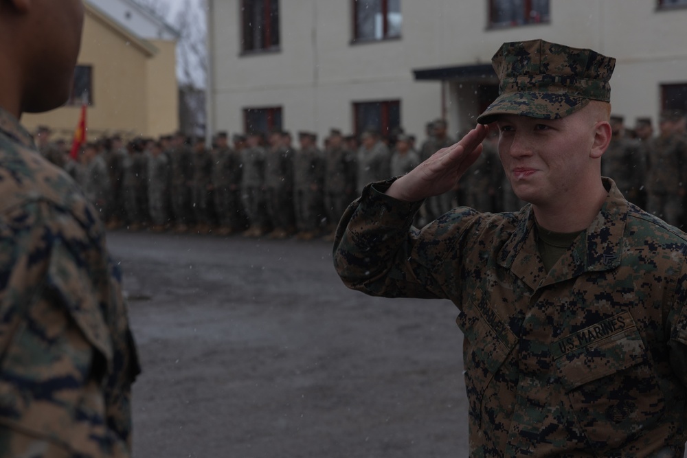Swift Response 25 | Sgt. Austin Bradley’s Meritorious Promotion