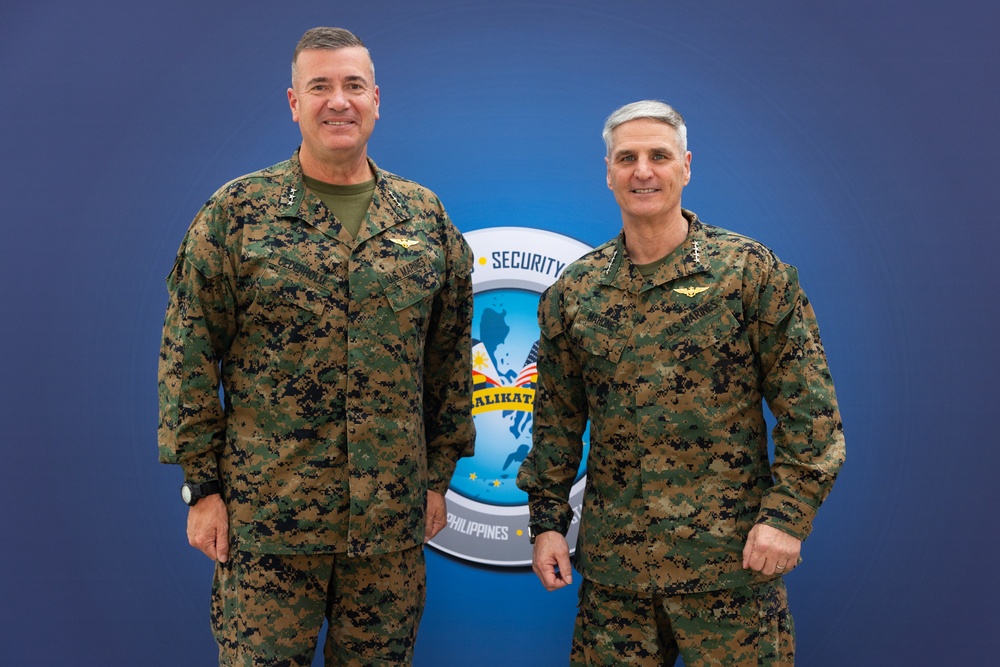 The Assistant Commandant of the Marine Corps tours the Philippines
