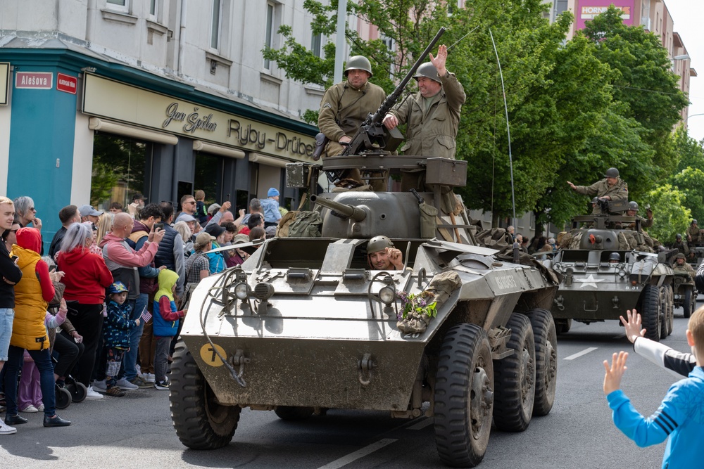 Convoy of Liberty- 80th Year Liberation Anniversary of Pilsen