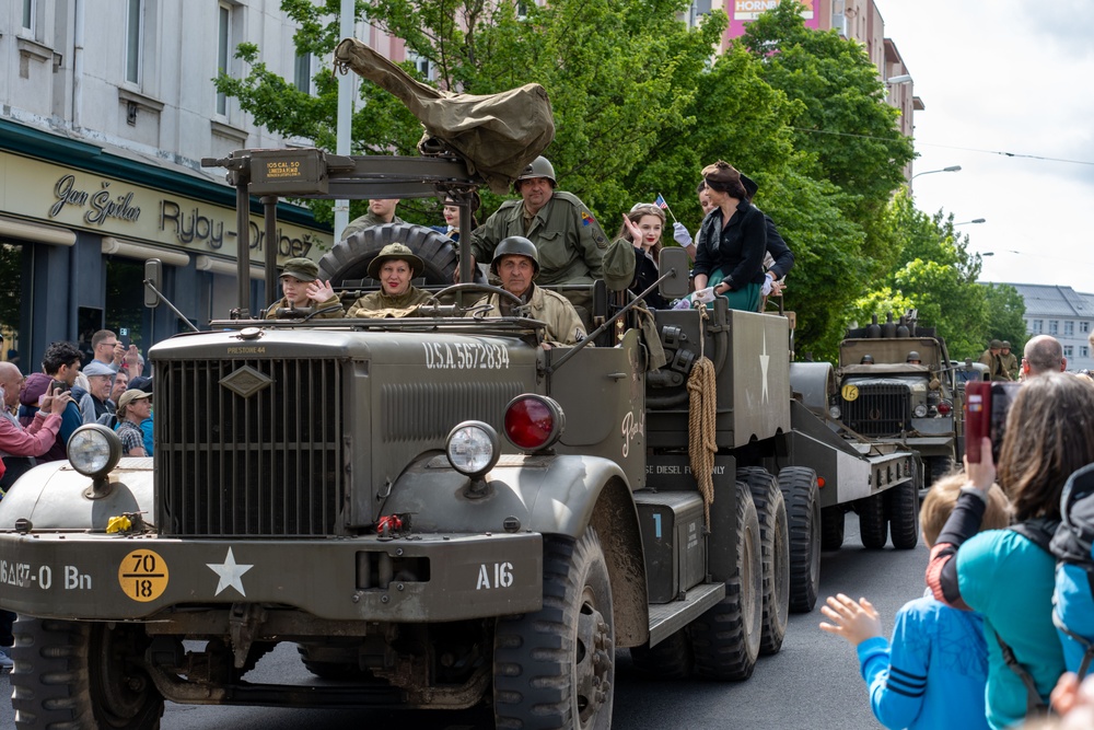 Convoy of Liberty- 80th Year Liberation Anniversary of Pilsen