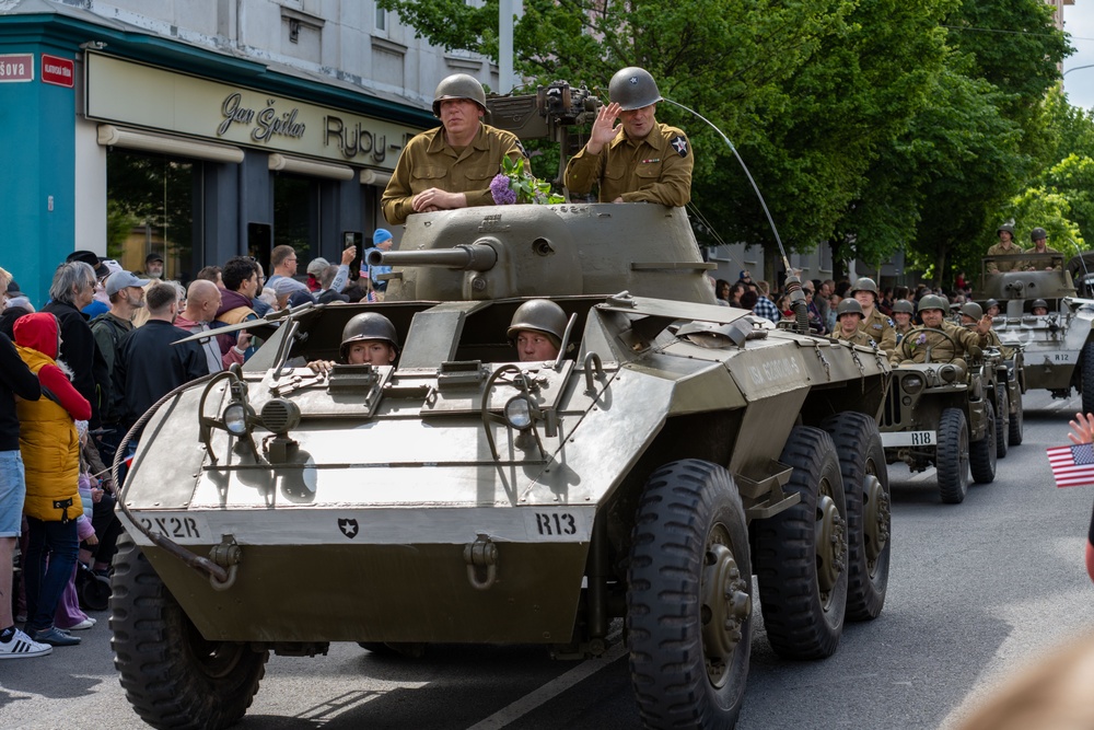 Convoy of Liberty- 80th Year Liberation Anniversary of Pilsen
