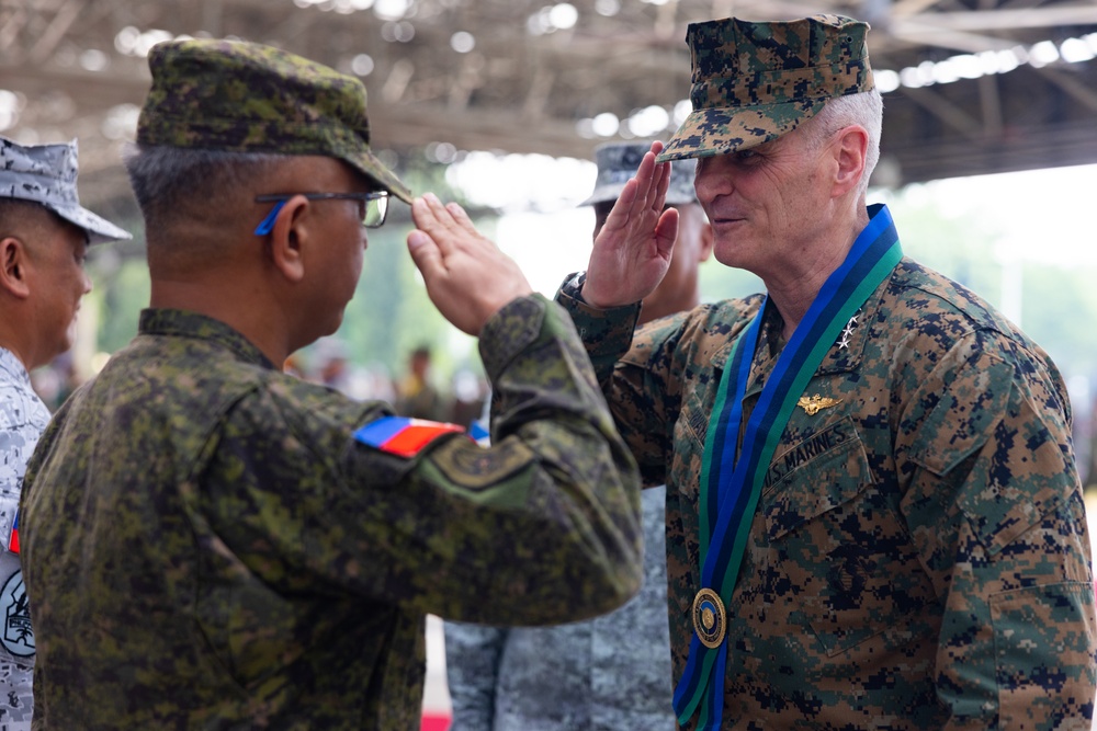 The Assistant Commandant of the Marine Corps tours the Philippines