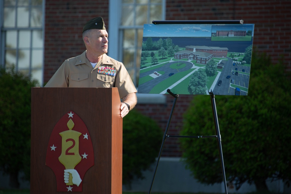 2d Marine Division HQ Expansion Groundbreaking Ceremony