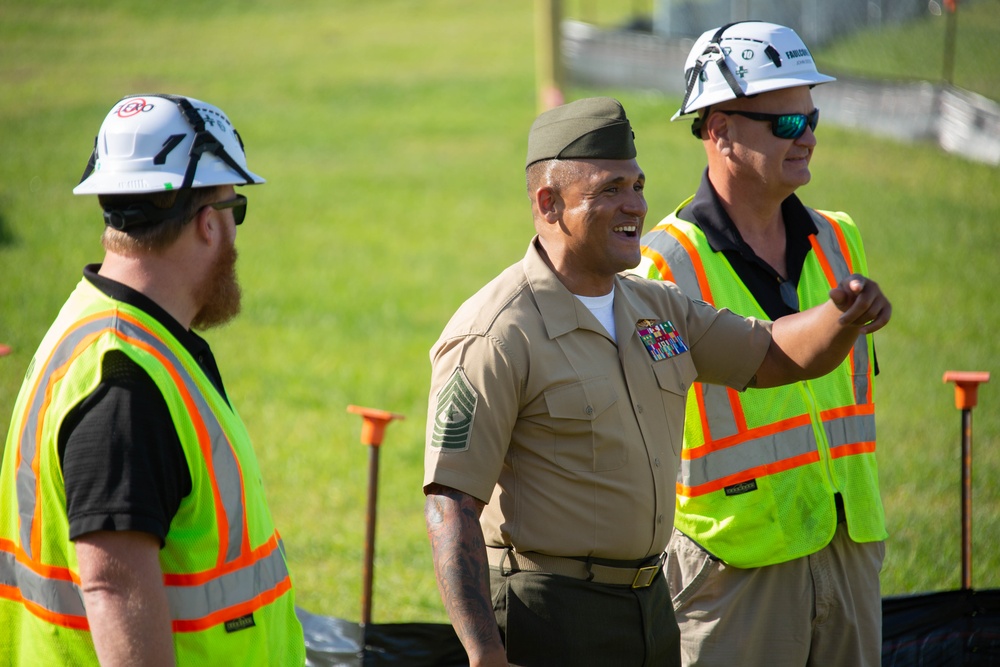 2d Marine Division HQ Expansion Groundbreaking Ceremony