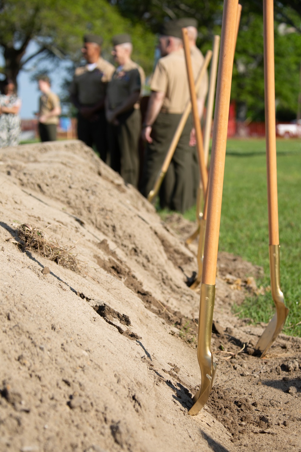 2d Marine Division HQ Expansion Groundbreaking Ceremony