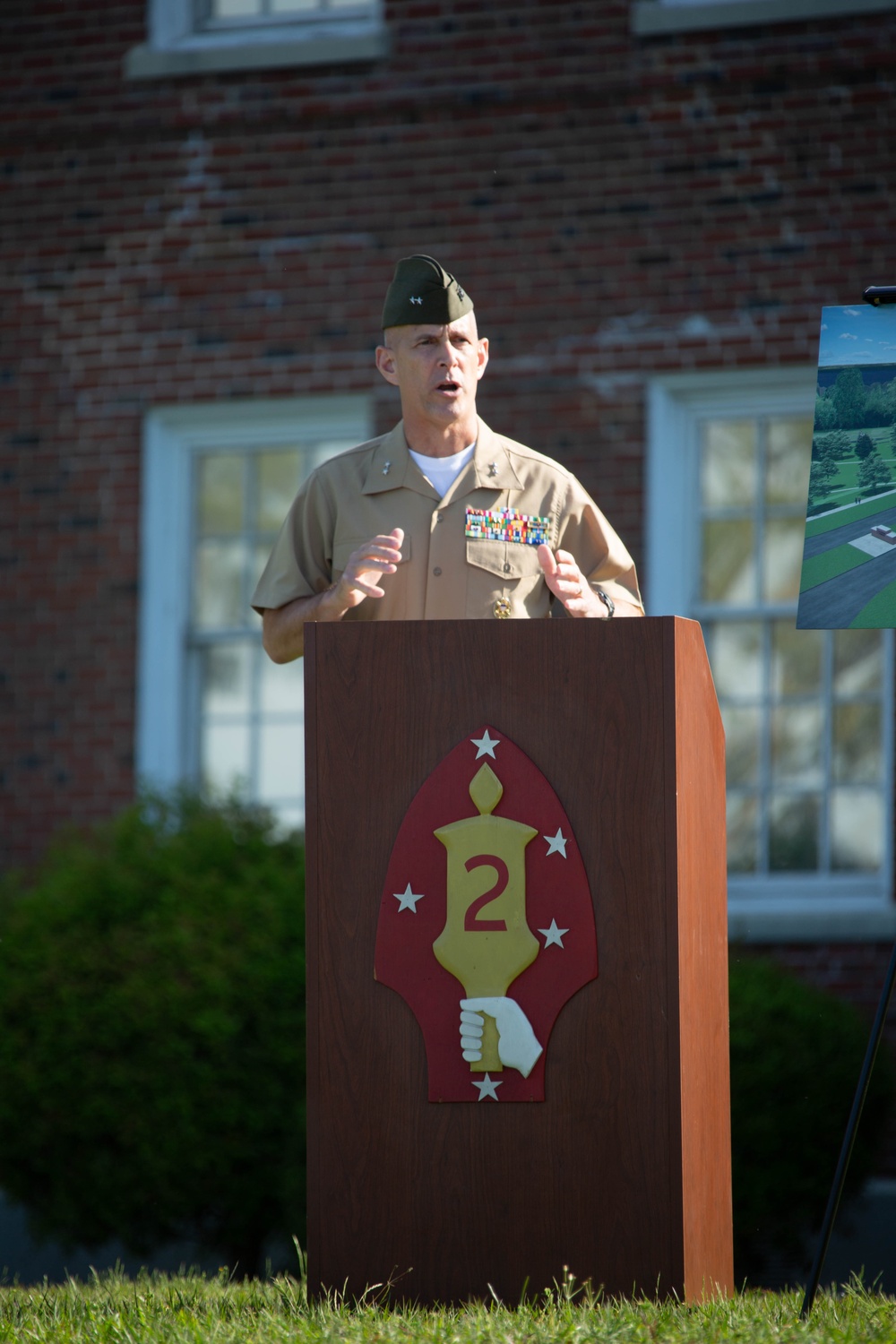 2d Marine Division HQ Expansion Groundbreaking Ceremony