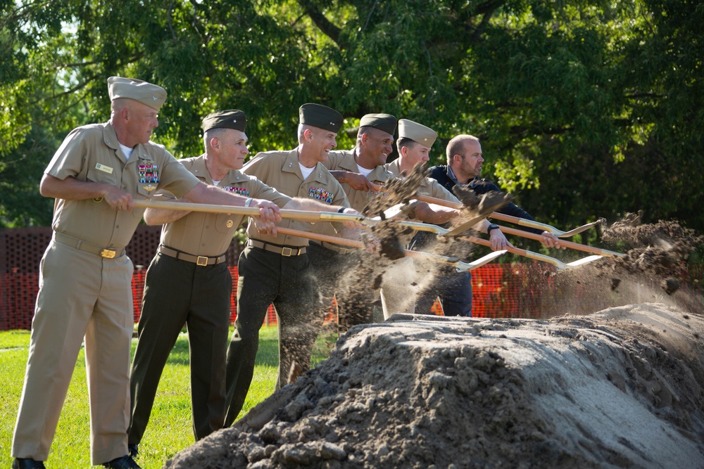 2d Marine Division HQ Expansion Groundbreaking Ceremony