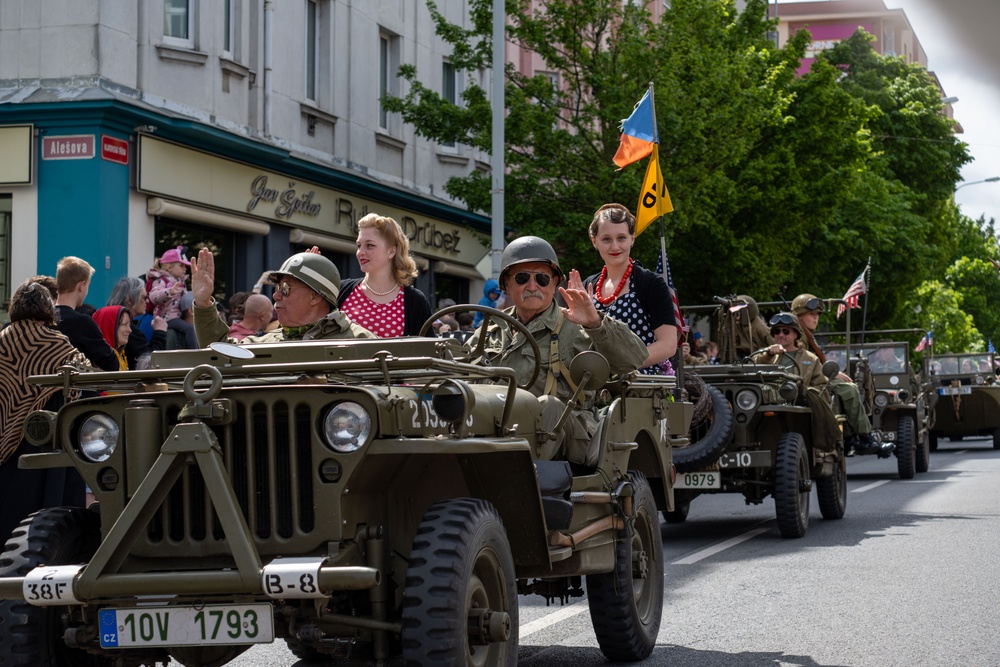 Convoy of Liberty- 80th Year Liberation Anniversary of Pilsen