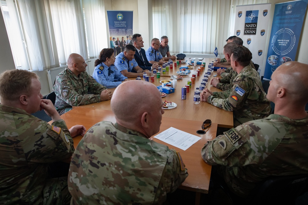 KFOR completes family room project at a Kosovo Police station in Kamenica