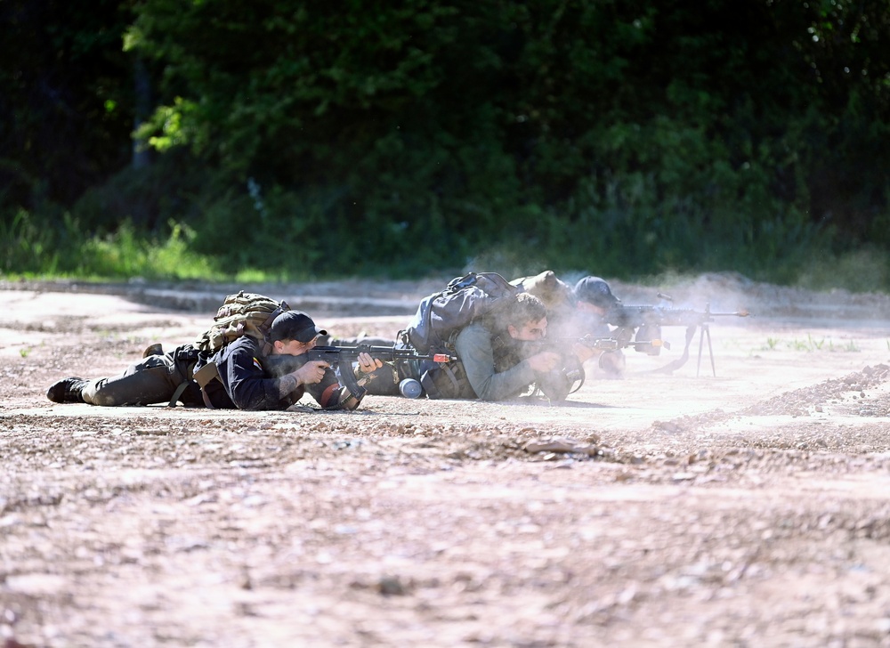 Special Forces Students Participate in Robin Sage Exercise